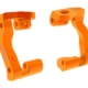 Bloques de ruedas (cubos en C), aluminio 6061-T6 (anodizado naranja), izquierdo y derecho
