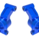 Portadores, eje de mangueta, aluminio 6061-T6 (anodizado azul) (izquierdo y derecho)
