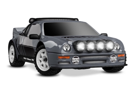 Traxxas Mini Rally VXL Ford RS200 incluye batería y cargador USB Gris