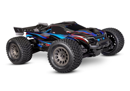 Traxxas Mini XRT VXL incluye batería 2S y cargador USB Azul