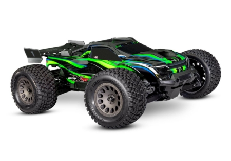 Traxxas Mini XRT VXL incluye batería 2S y cargador USB Verde