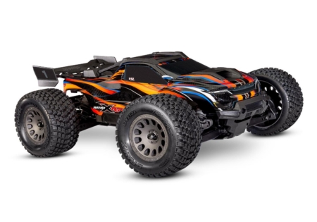 Traxxas Mini XRT VXL incluye batería 2S y cargador USB Naranja