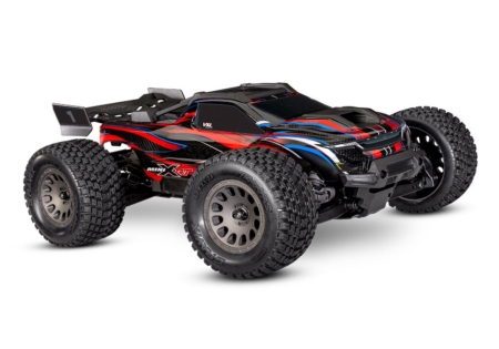 Traxxas Mini XRT VXL incluye batería 2S y cargador USB Rojo