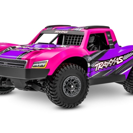 Traxxas Mini Slash BL-2s Rosa incluye batería y cargador USB