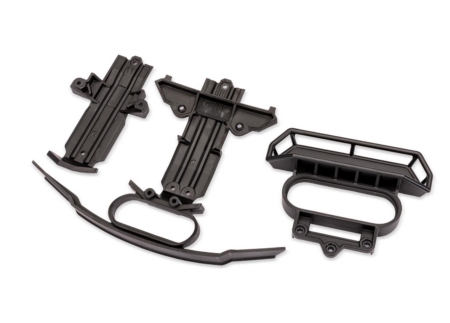 Placas protectoras delanteras y traseras con parachoques trasero