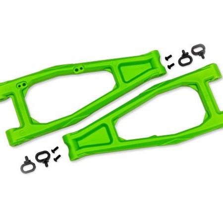 Brazo de suspensión superior, verde (izquierdo o derecho, delantero) (2)