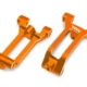 Bloques de ruedas (cubos en C), aluminio 6061-T6 (anodizado naranja), izquierdo y derecho/BCS de 3 x 8 mm (con fijador de roscas) (6)