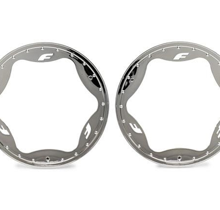 Anillos de bloqueo de talón, traseros, cromados (4,3") (2)