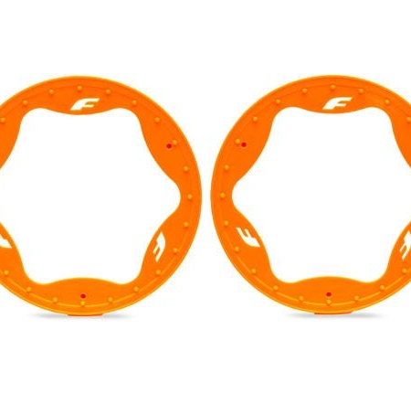 Anillos Beadlock traseros, naranja (4,3") (2)