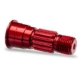 Eje de mangueta delantero, aluminio 6061-T6 (anodizado rojo)