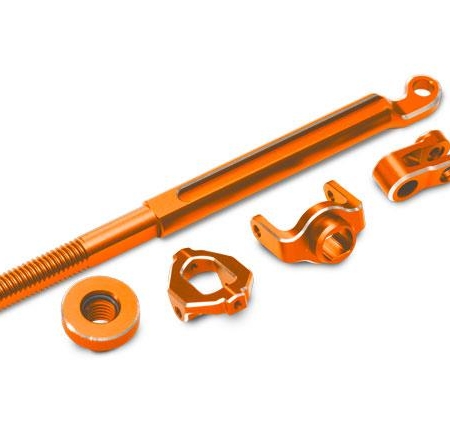 Varillaje de freno delantero (aluminio 6061-T6 anodizado en naranja)/herrajes de montaje