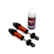 Amortiguadores, GT-Maxx, delanteros, de aluminio, anodizado naranja (completamente ensamblados sin resortes) (2)