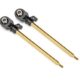 Ejes de amortiguador, GT-Maxx, 110 mm (ensamblados con extremos de varilla y bolas huecas) (recubiertos de TiN) (2)