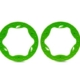 Anillos Beadlock delanteros, verdes (3,5") (2)