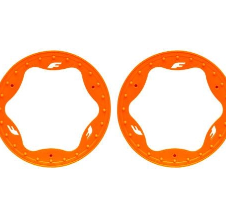 Anillos Beadlock delanteros, naranja (3,5") (2)
