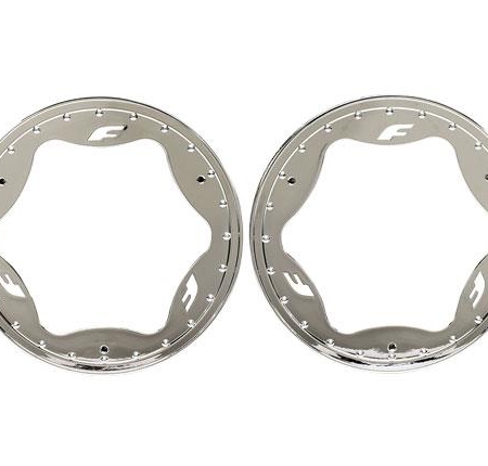 Anillos de bloqueo de talón, traseros, cromados (3,9") (2)