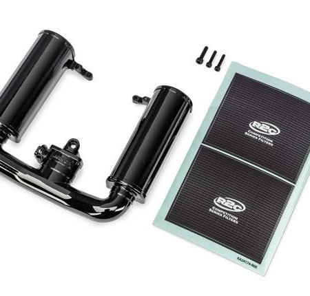 Admisión del motor, negra/3 x 12 mm CS (1)/2,5 x 12 mm CS (2)