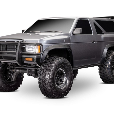 Traxxas TRX-4 Nissan Pathfinder Crawler Clipless Plata