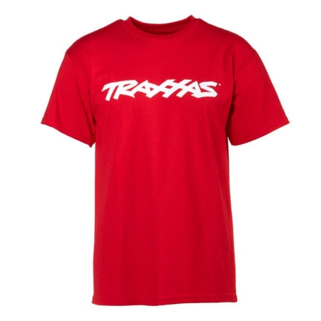 Camiseta roja con el logotipo de Traxxas S, TRX1362-S