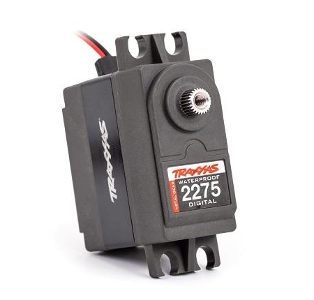 Servomotor digital de alto par con engranajes metálicos (cojinete de bolas) resistente al agua.