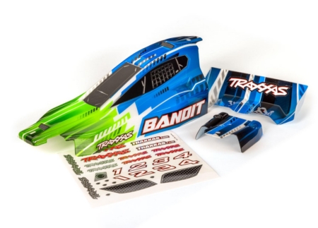 Carrocería, Bandit (también compatible con Bandit VXL), verde (pintada, calcomanías aplicadas)