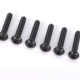 Tornillos, máquina de cabeza de botón de 4 x 24 mm (impulsión hexagonal) (6)