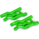 Brazos de suspensión, verdes, delanteros, de alta resistencia (2)