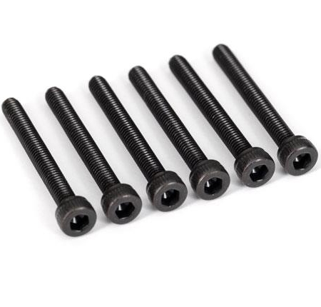 Tornillos de cabeza hueca hexagonal de 3 x 25 mm (6)