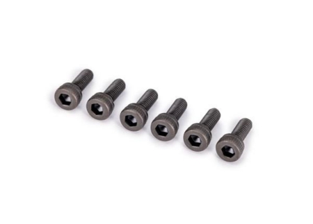 Tornillos de cabeza hueca hexagonal de 3 x 8 mm (6)