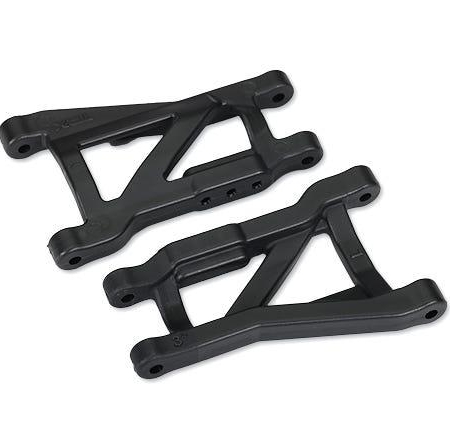 Brazos de suspensión, negros, traseros, de alta resistencia (2)