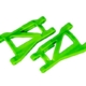 Brazos de suspensión, verdes (traseros, izquierdo y derecho), de alta resistencia