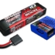 Paquete completo de batería/cargador (incluye cargador n.° 2985 (1), batería LiPo iD de 3 celdas y 25 C de 5000 mAh y 11,1 V n.° 2872X (1))