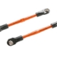 Tensores, aluminio (anodizado naranja), enlaces de puntera, 59 mm (2) (ensamblados con extremos de varilla y bolas huecas) (requiere una llave de aluminio de 5 mm n.° 5477)