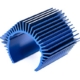 Disipador de calor de perfil bajo Velineon 1200XL (aluminio anodizado azul)