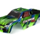 Carrocería, Stampede (también compatible con Stampede VXL), verde (pintada, calcomanías aplicadas) (ensamblada con soportes de carrocería delanteros y traseros para montaje sin clip)