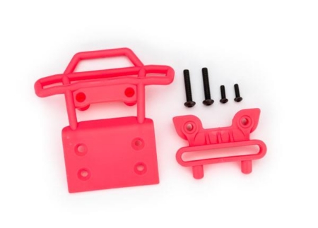 Parachoques delantero/montaje de parachoques delantero/4 x 23 mm BCS (2)/3 x 10 mm BCS (2) (rosa)