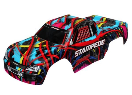 Carrocería, Stampede, gráficos hawaianos (pintados, calcomanías aplicadas), #TRX3649