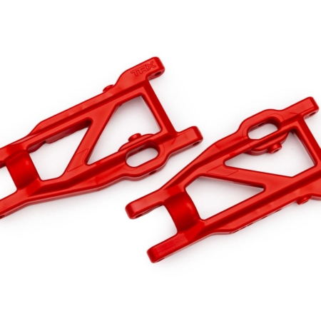 Brazos de suspensión, rojos, delanteros/traseros (izquierdo y derecho), de alta resistencia (2)