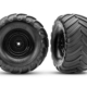 Ruedas negras de Monster Truck y neumáticos Terra Groove (2)