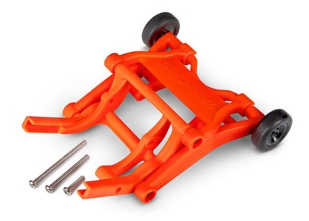 Barra anti-caballitos, ensamblada (naranja) (compatible con las series Slash, Stampede, Rustler y Bandit)