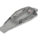 Chasis inferior (gris) (compartimento de batería de 166 mm de largo) (se adapta a paquetes de baterías de estilo plano y joroba) (solo para usar con placa de montaje ESC n.° 3725R)