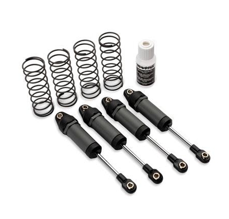 Ultra Shocks largos grises con resortes (4)