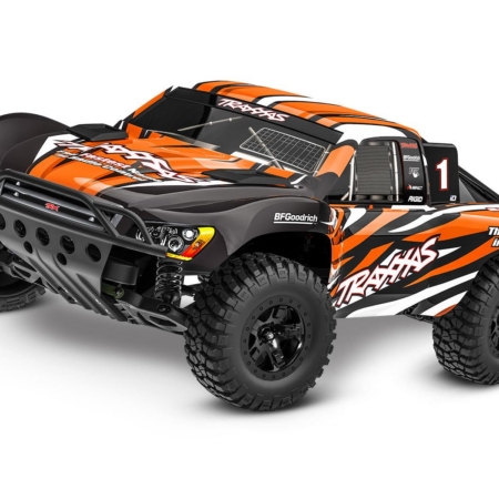Traxxas Slash: 2WD cepillado HD a escala 1/10 con USB-C - Naranja X