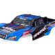 Carrocería, Slash 2WD (también compatible con Slash VXL y Slash 4X4), azul (pintado, calcomanías aplicadas) (ensamblado con pestillos delanteros y traseros para montaje sin clips)