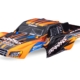 Carrocería, Slash 2WD (también compatible con Slash VXL y Slash 4X4), naranja (pintada, calcomanías aplicadas) (ensamblada con pestillos delanteros y traseros para montaje sin clips)