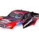 Carrocería, Slash 2WD (también compatible con Slash VXL y Slash 4X4), roja (pintada, calcomanías aplicadas) (ensamblada con pestillos delanteros y traseros para montaje sin clips)