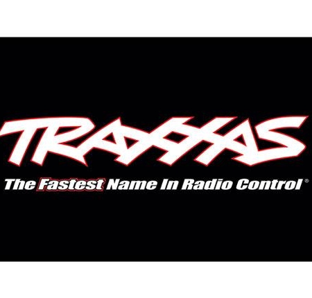 Bandera negra con el logotipo de Traxxas, 90 x 150 cm, TRX61849