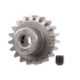 Engranaje, piñón de 19 dientes (paso métrico de 1,0) (se adapta a eje de 5 mm)/tornillo de fijación (para uso exclusivo con engranajes rectos de acero)