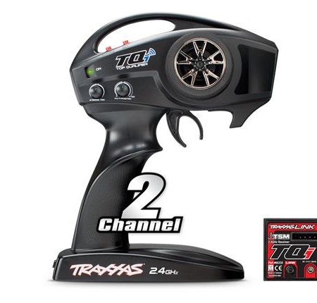 Transmisor TQi de 2 canales y 2,4 GHz con receptor TSM