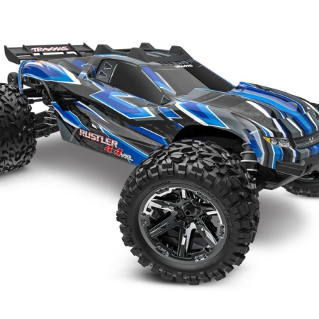 Traxxas Rustler 4X4 VXL HD TQi TSM (sin batería ni cargador) AZUL